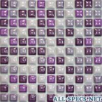 Elada Mosaic mosaïque 25tc-vm 300x300x9 mm lilas Mélanger 730605141