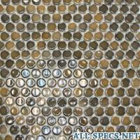 Elada Mosaic mosaïque 19a-34 300x300x6 mm marron 730605249