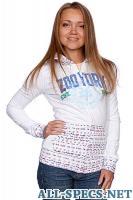 Zoo York Blanc. Sweat-shirt Femmes bilatérale Love It Geo Print 9756095