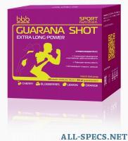 BBB энергетический напиток guarana shots , апельсин, 20 шт x 25 мл 9632052
