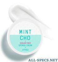 A&#x27;Pieu "Mint Cho Sebum Free Sponge Cream"