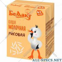 Беллакт Kasha laiteux "Bellact." riz 207 g.