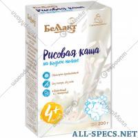 Беллакт Kasha sec laiteux "Bellact." le chèvre lait, riz 200 g.
