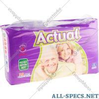 Actual Des couches. pour adulte «Actual» taille XL, 120-160 Voir 30 pièce