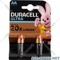Duracell Батарейки «Duracell» Ultra АА, 2 шт