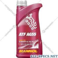 Mannol Huile transmission «Mannol» ATF AG55 Automatic 8212, MN8212-1, 1 L