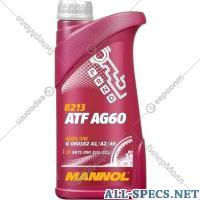 Mannol Huile transmission «Mannol» ATF AG60, MN8213-1ME, 1 L