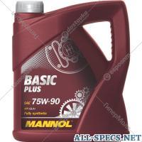 Mannol Huile transmission «Mannol» 8108 Basic Plus 75W-90 API GL 4+ VW 501.50, 53737, 4 L
