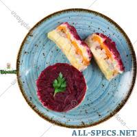 Шеф-онлайн salade Cerfs ci-dessous manteau 200 g.