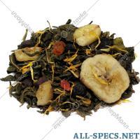 Первая чайная Thé vert feuilles "Boire" dieux 500 g.