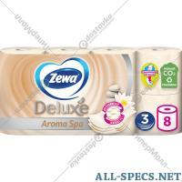 Zewa Toilettes papier «Zewa» saveur Spa à trois niveaux 8 rouleaux