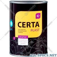 Certa Émail le long métal «Certa» Plast, cuivre, 800 g.