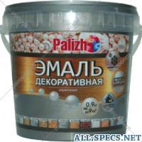 Palizh Émail «Palizh» Décor, sombre argent 900 g.