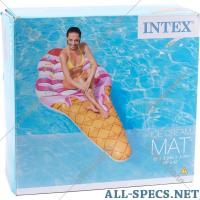 Belbohemia matelas «Belbohemia» crème glacée gonflable 224x107cm