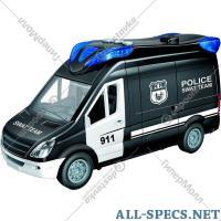 JinJia Toys Voiture jeu «JinJia Toys» Police, 666-12P