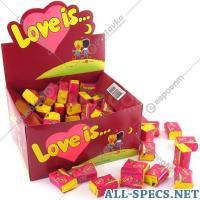 Love is… Жевательная резинка «Love is…» со вкусом вишни и лимона, 4.2 г