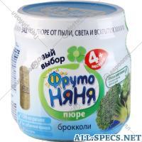 Фруто Няня purée légumes "Frutonien." le brocoli, 80 g.