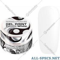 Giorgio Capachini peinture sur gel pour clou «Giorgio Capachini» Extreem White, 7 ml