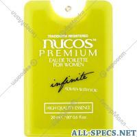Nucos Toilettes eau pour Femmes «Nucos» Infinite, 20 ml