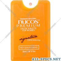 Nucos Toilettes eau pour Femmes «Nucos» Signature, 20 ml