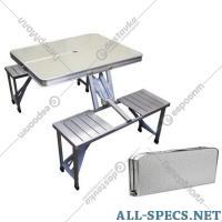 Ника Комплект садовой мебели «Ника» складной стол+стулья, HY8085