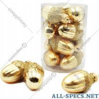 Kaemingk Prêt. sapin boule «Kaemingk» 012527, 12 pièce