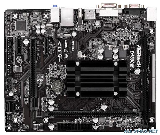 ASRock D1800M Caractéristiques