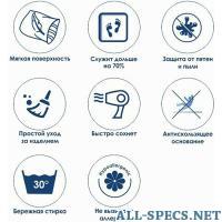 Wasserkraft Коврик для ванной Wasserkraft Wern красный (BM-2564) 2