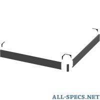 Grossman Экран для поддона Grossman Strong 100х100 черный (GR-S21001001Q) 1